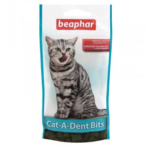 BEAPHAR DENTAL BITS vitaminizēts gardums kaķiem 35g N75